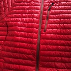 L.L. Bean Vibrant Red Puffer Jacket